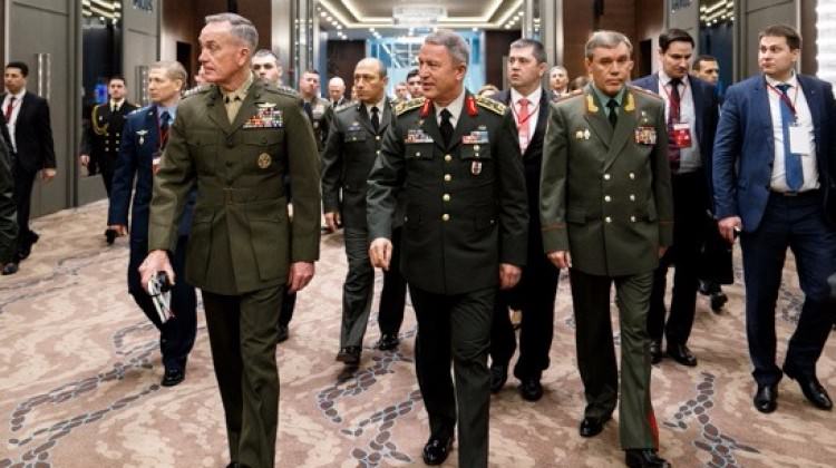 Image result for ‫اتفاق بين رئيس الأركان الروسي والأمريكي‬&lrm;